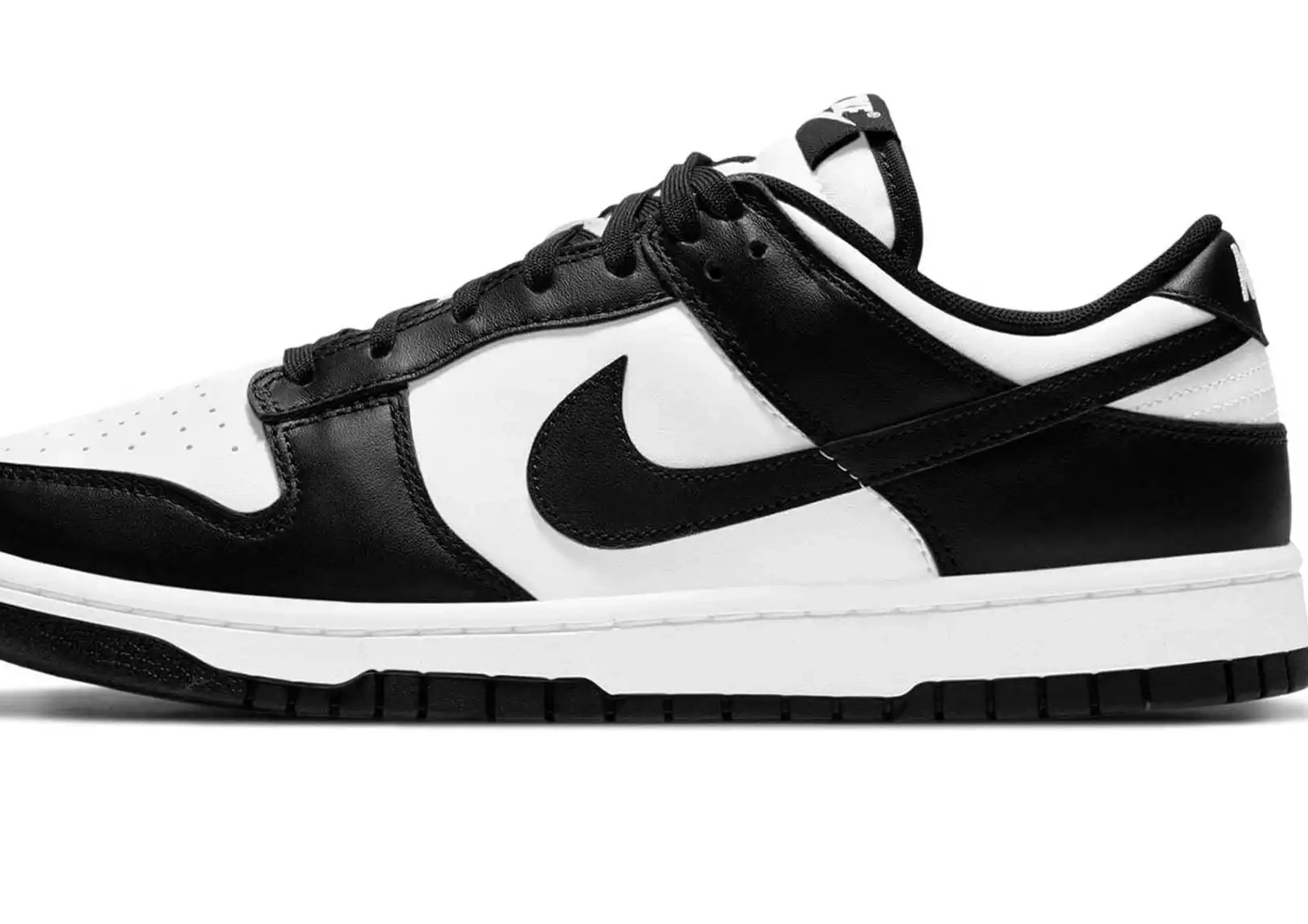 Dunk 'Panda' Low Black Retro Nike White 0522